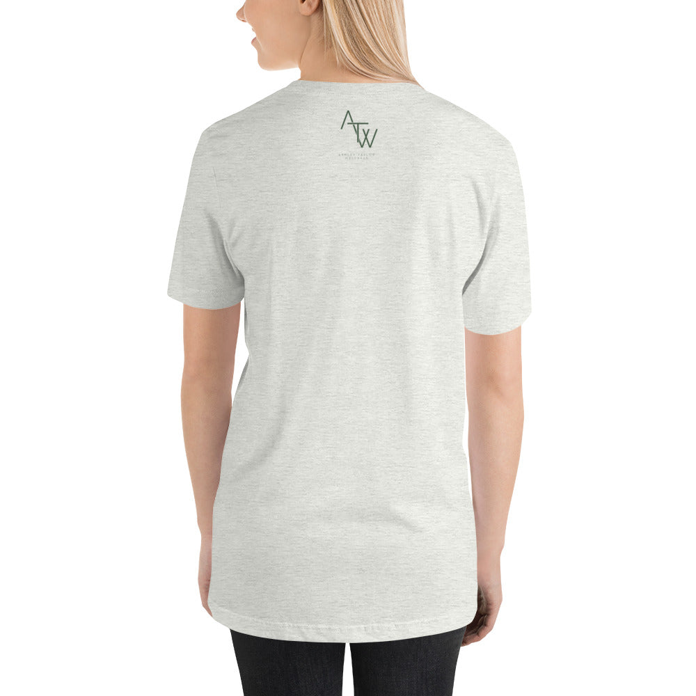 High-Maintenance Hippie Unisex Tee in Dark Green