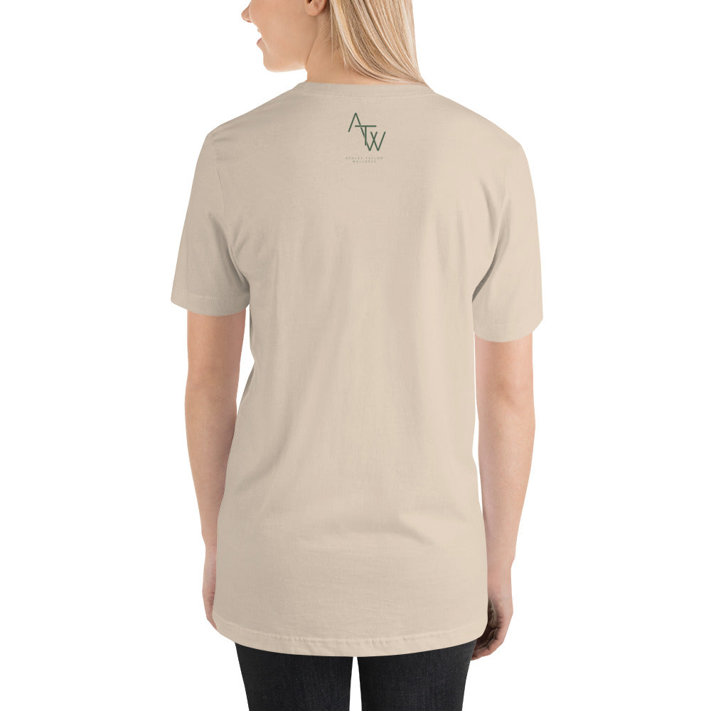 High-Maintenance Hippie Unisex Tee in Dark Green