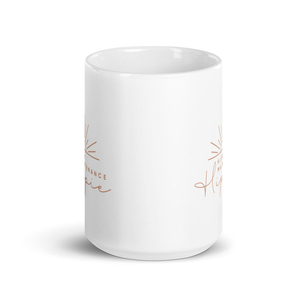 High-Maintenance Hippie Mug in Camel